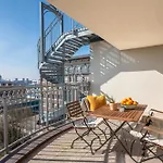 Cls Moderne City-Wohnung Hamburg Tiefgarage, Klimaanlage, 65 Zoll Smart-Tv, E-Laden, Balkon, Parken, Blick Ueber Hamburg, Cafe Im Haus, Bus Gegenueber, Flex Check In