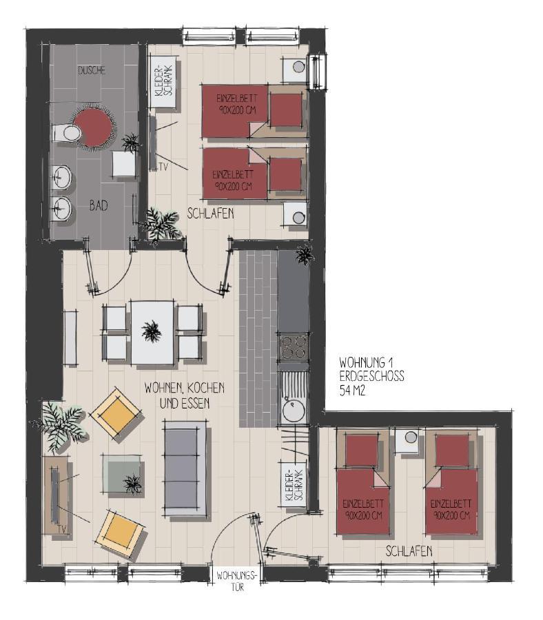 Apartment Marienthal Hamburg