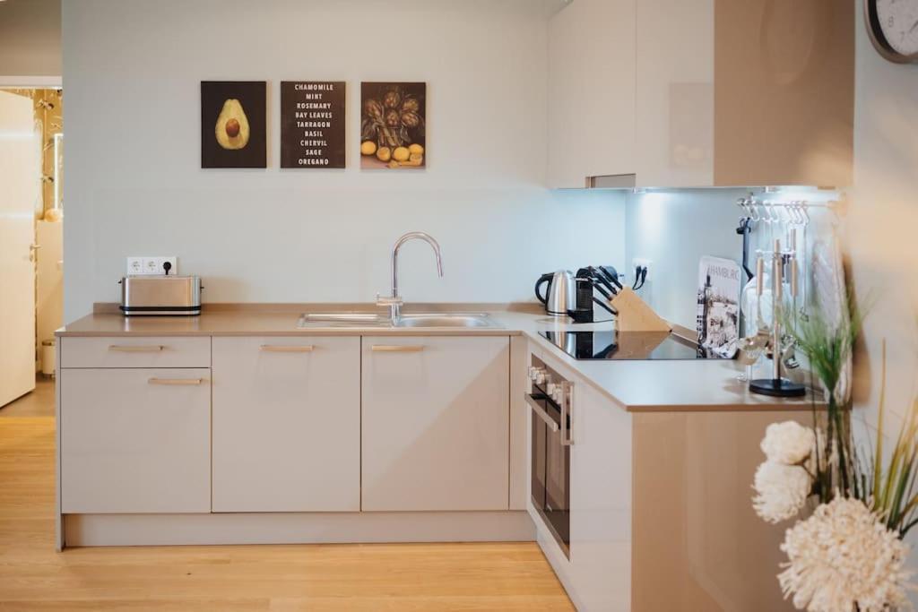 Apartamento Exklusiv, Zentral, Terrasse: 2-zi-app. Bis 4 Pers Hamburgo