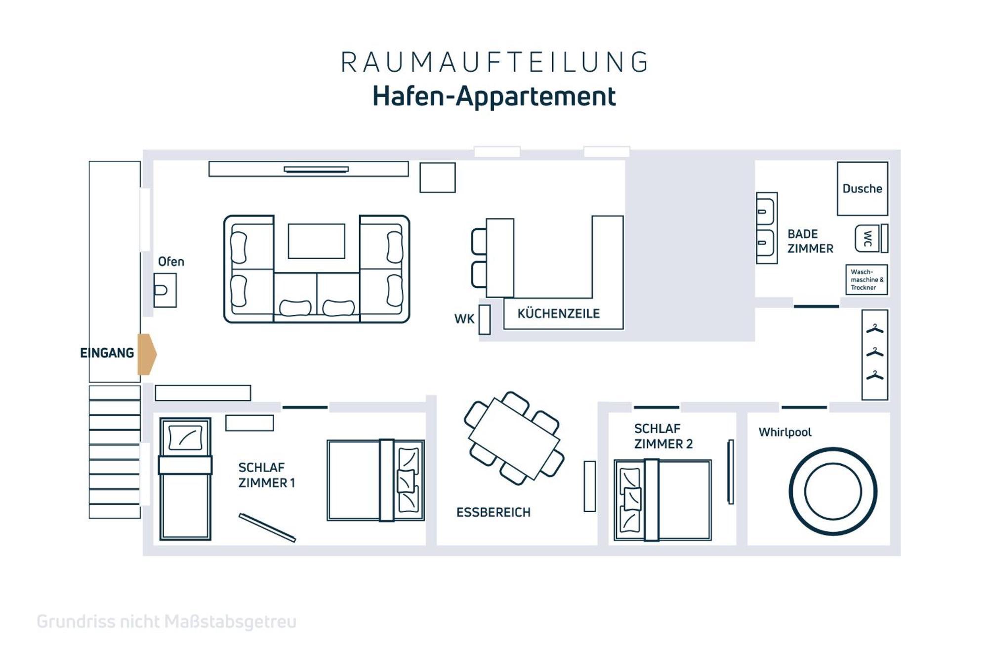 Apartamento Exklusives Hafen-appartement Mit Whirlpool, Mit Wasserblick, City-nah & Eigenem Parkplatz Hamburgo