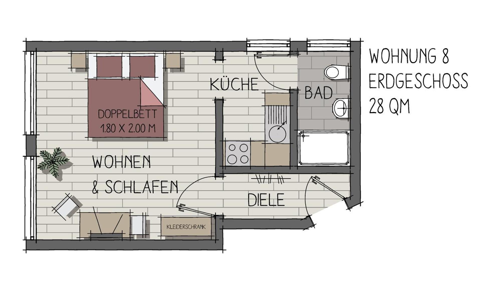 Marienthal Apartment Hamburg