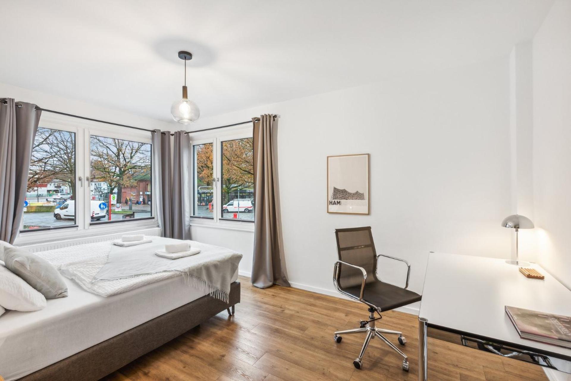 Business Kranich: 3 Zimmer, Infrastrukturlage Hh Langenhorn, Naehe Airport * Hamburg