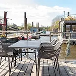 Tolles Tiny-Hausboot Marianne Mit Dachterrasse