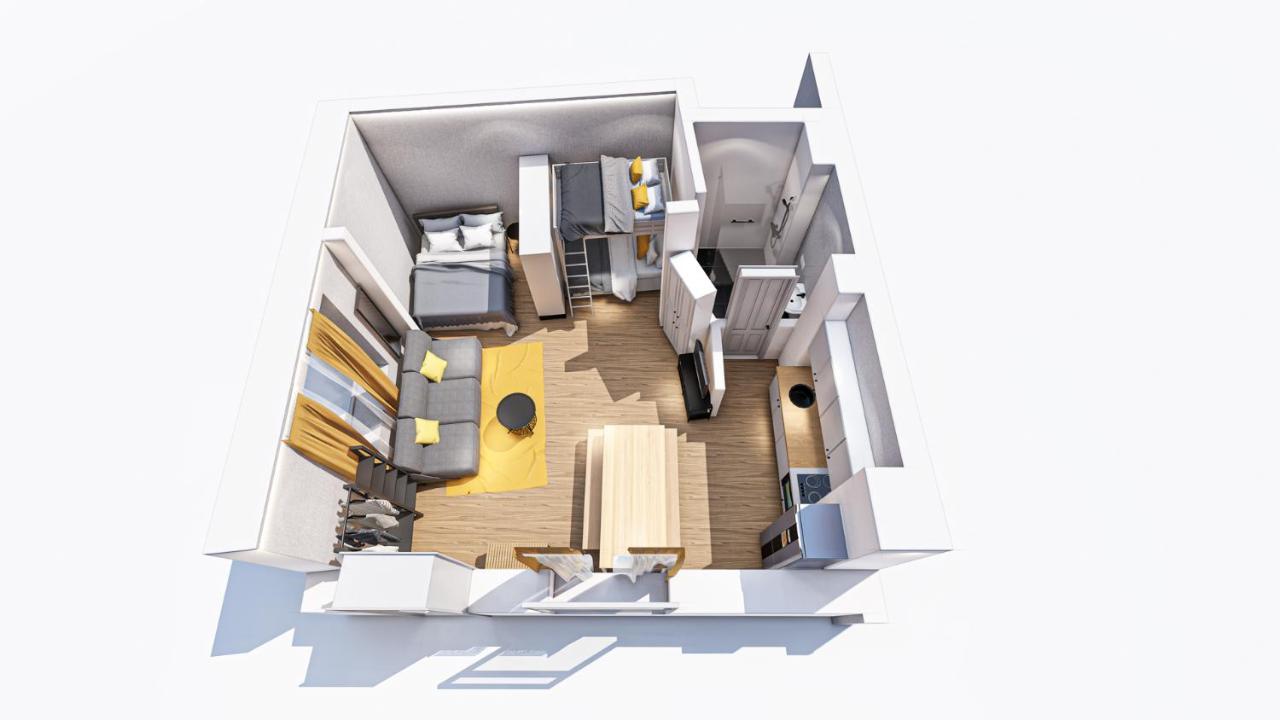 Apartamento Studio Loft With Walk-in Rain-shower *