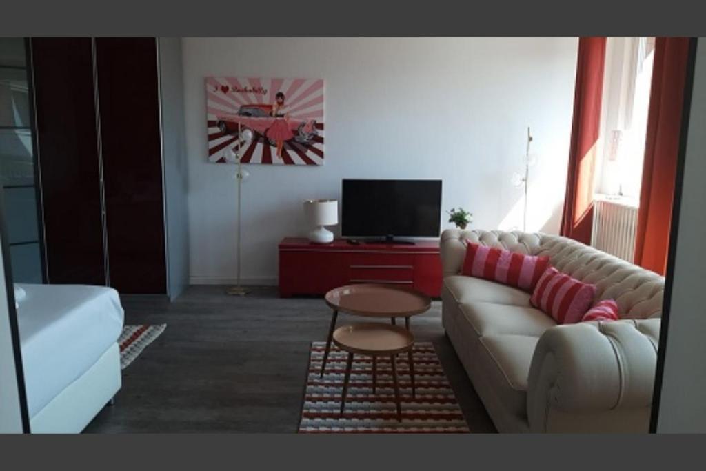 Apartment Studio-apartment Rockabilly 45 Citynah 60er Style Hamburg