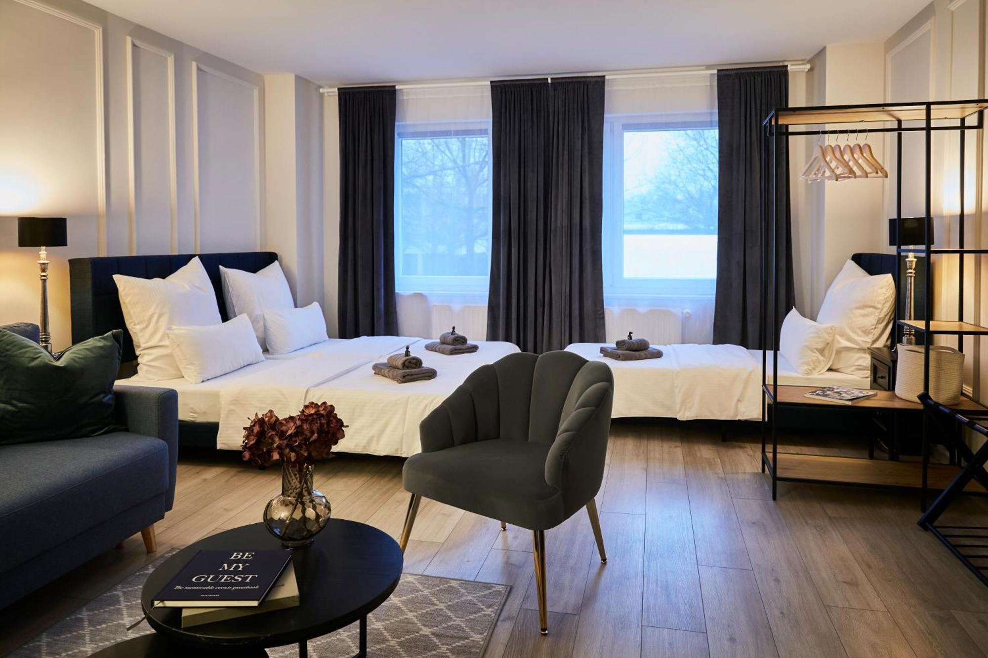 Appartement R B Business Am Flughafen Fuer 1-5 Personen - Ideal Fuer Geschaeftsreisende Und Familien - Kueche - Waschtrockner - Smart Tv Hamburg-Harburg