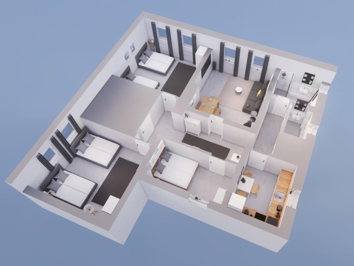 Altona - Three Bedrooms For Up To 10 Appartement