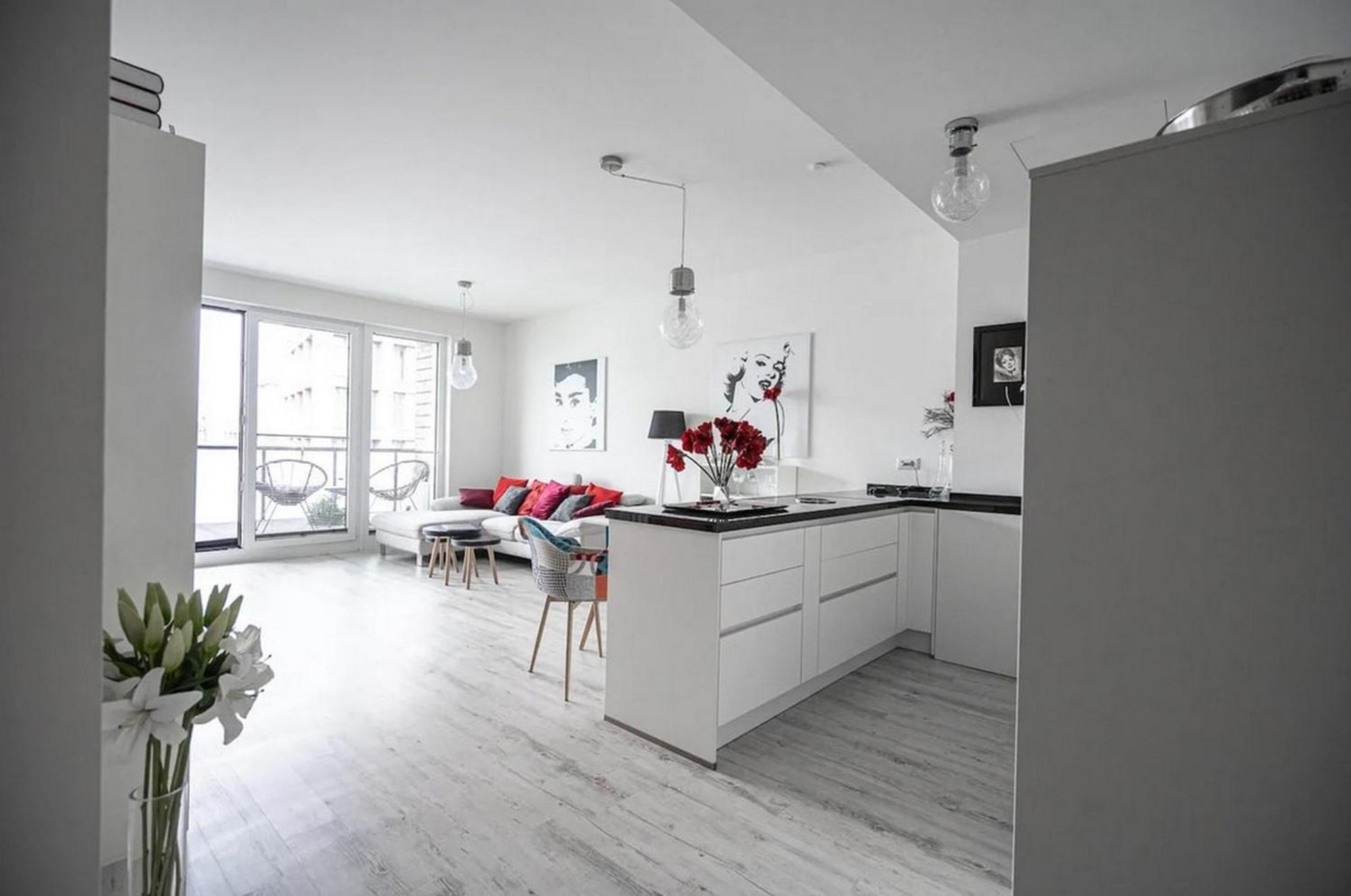Apartment Grosse 2 Balkone Zentrum Bootsanleger