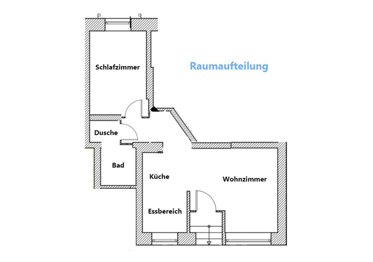 Apartamento Stylisches 2-zimmer Ambient In Alsternaehe Mit Kingsize-bett & Schlafsofa
