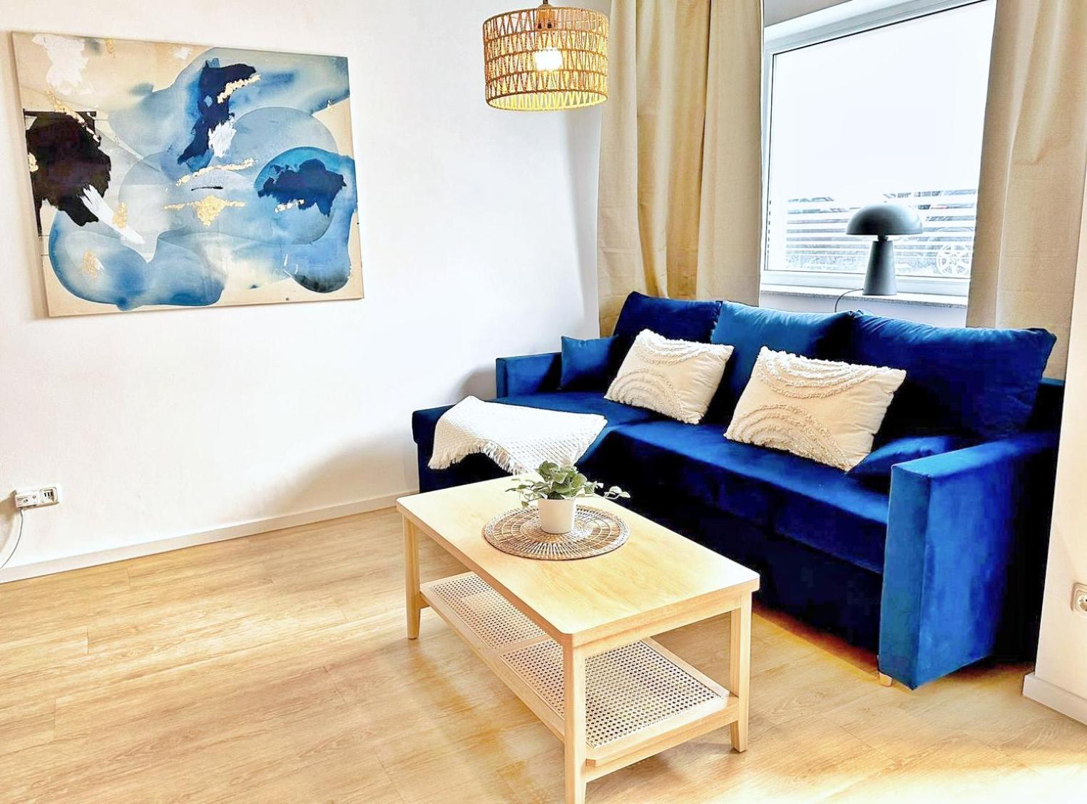 Stylisches 2-zimmer Ambient In Alsternaehe Mit Kingsize-bett & Schlafsofa Apartamento *