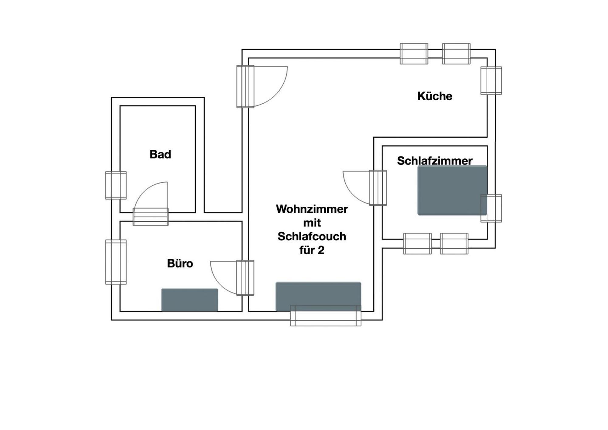 Apartamento Gemuetliche Im Schanzenviertel *
